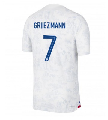 Frankrig Antoine Griezmann #7 Replika Udebanetrøje VM 2022 Kortærmet